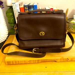 Coach Court 9870 Bag - Brown